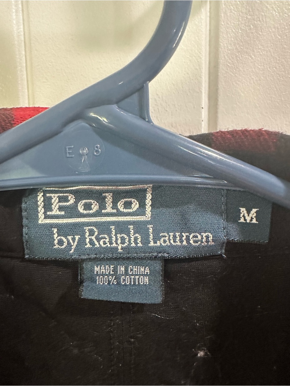 Polo Ralph Lauren Women’s M Buffalo Plaid Flannel Tunic Shirt Red Black - Picture 4 of 5